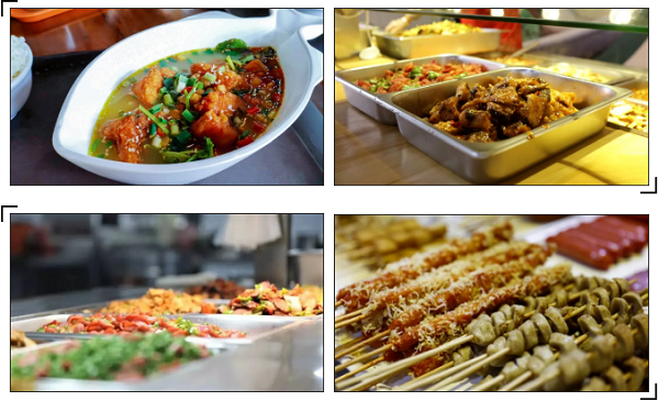 武漢商學院食堂美食